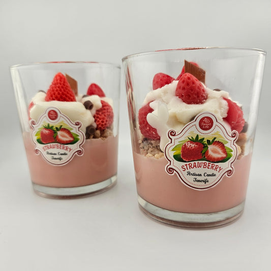 Strawberry Trifle Artisan Soya Candle