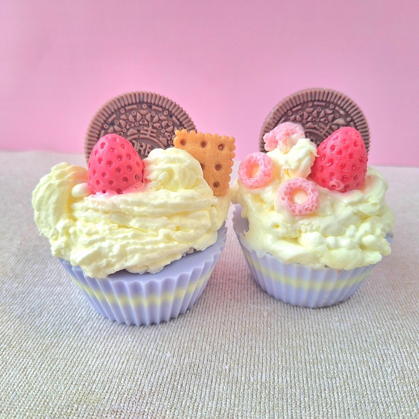 Vanilla and Oreo Cupcake